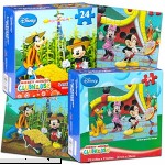Disney Jigsaw Puzzles for Kids Mickey Mouse 24 Piece Puzzles Set of 2 Puzzles by Disney Mickey Mouse Clubhouse Puzzles  B019HPM4G6